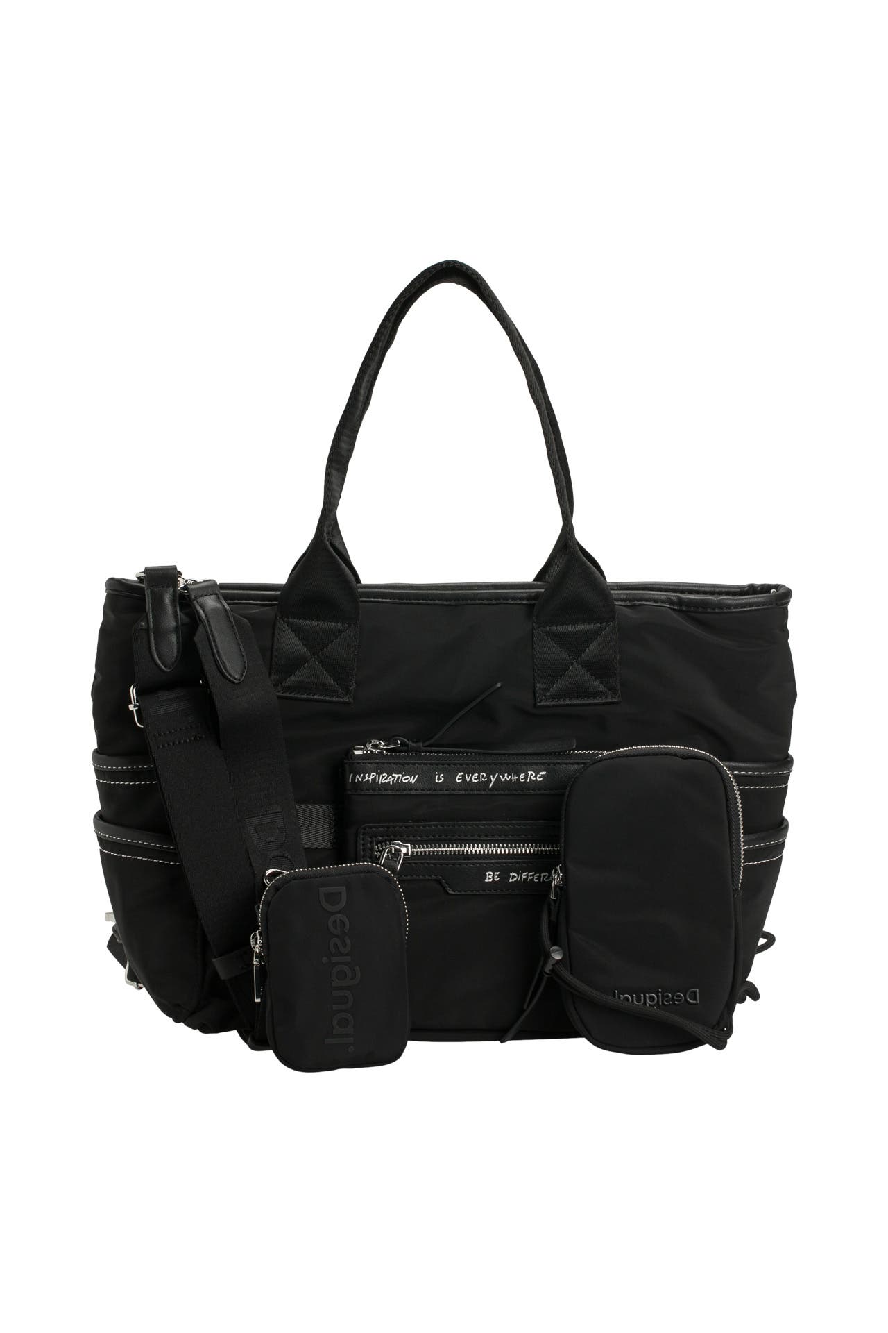 Desigual shopper schwarz Clearance